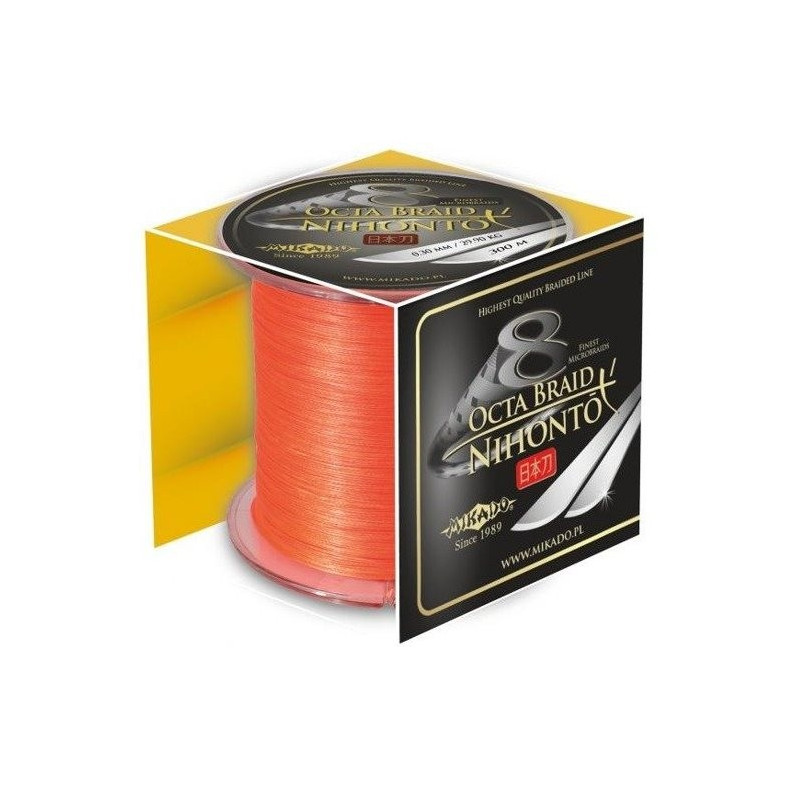 Plecionka Mikado Nihonto Octa Braid 300 metrów 0.40mm Plecionka Mikado Nihonto Octa Braid 300 metrów 0.40mm
