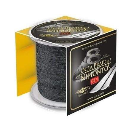 Plecionka Mikado Nihonto Octa Braid 300m - 0,20mm czarny