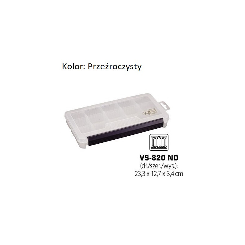 Pudełko Versus na akcesoria VS-820 JME-VS-820NDM / 23,3 x 12,7 x 3,4 cm Pudełko Versus na akcesoria VS-820 JME-VS-820NDM / 23,3 x 12,7 x 3,4 cm