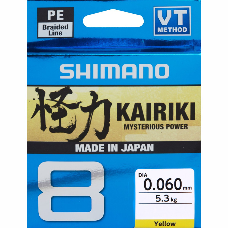 Plecionka Shimano Kairiki 8 300m / 0,16mm Plecionka Shimano Kairiki 8 300m / 0,16mm