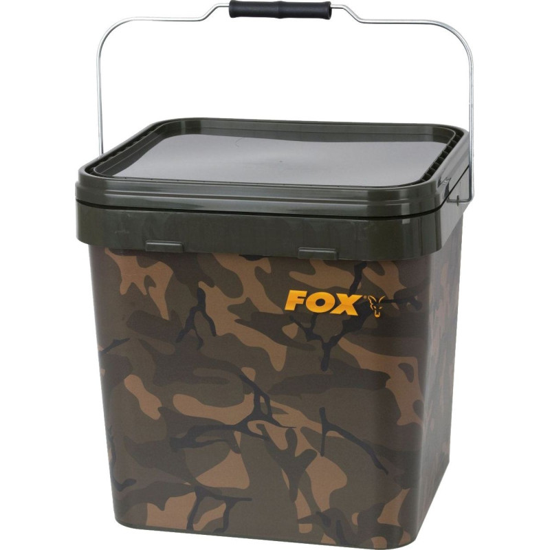 Wiadro FOX Camo Square Bucket CBT006 Wiadro FOX Camo Square Bucket CBT006