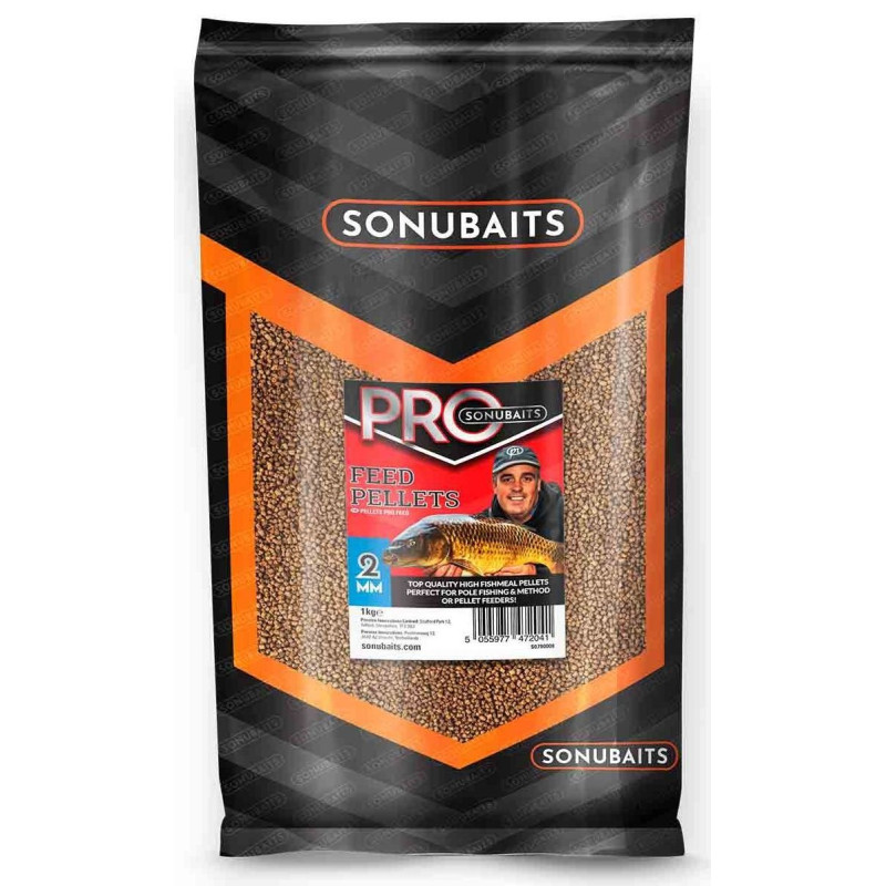 Pellet Sonubaits Pro Feed Pellet 1kg - 2mm Pellet Sonubaits Pro Feed Pellet 1kg - 2mm