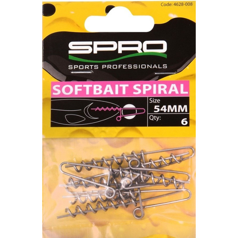 Wkręty Spro Softbait Spiral roz. 54 mm