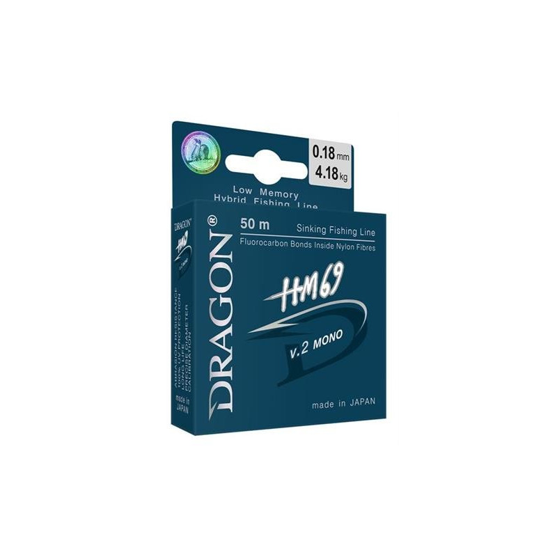 Żyłka Dragon HM69 V.2 Mono 150m / 0,221mm Żyłka Dragon HM69 V.2 Mono 150m / 0,221mm