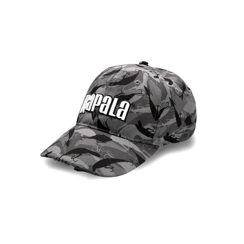 Czapka Rapala z diodami led CAMO WOBLER roz. uniwersalny Czapka Rapala z diodami led CAMO WOBLER roz. uniwersalny