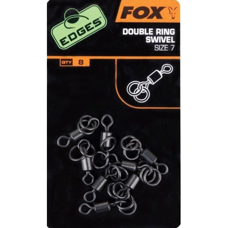 Krętlik FOX Double Ring Swivel 7 roz. 7 Krętlik FOX Double Ring Swivel 7 roz. 7