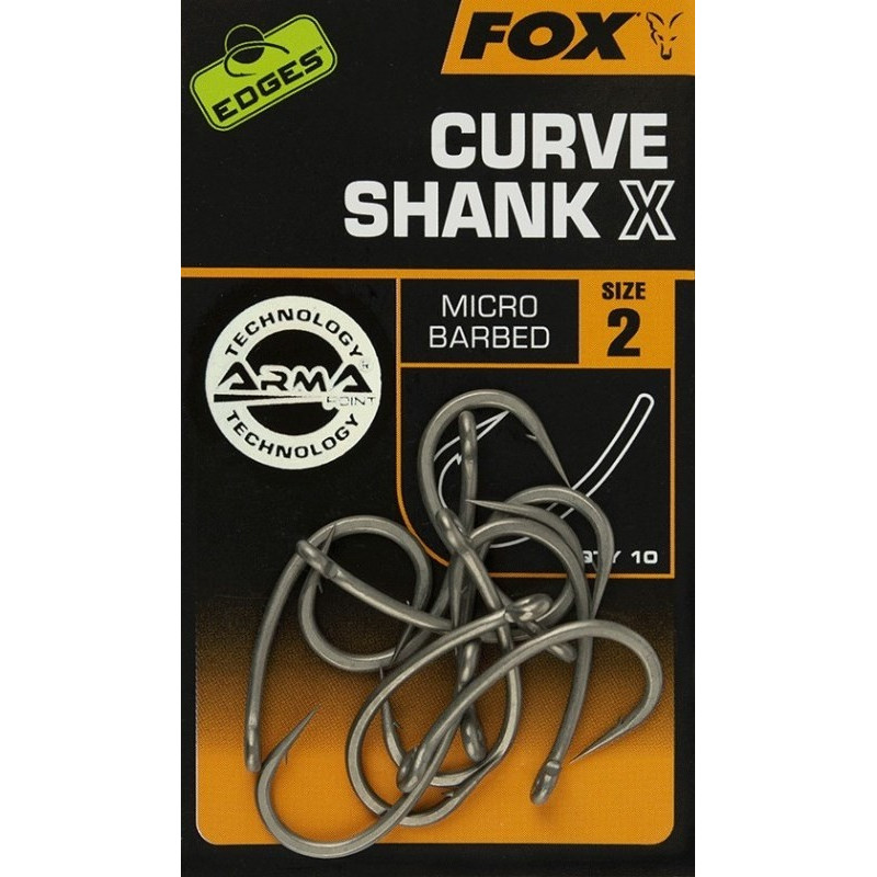 Haczyki karpiowe FOX Curve Shank X hak 4