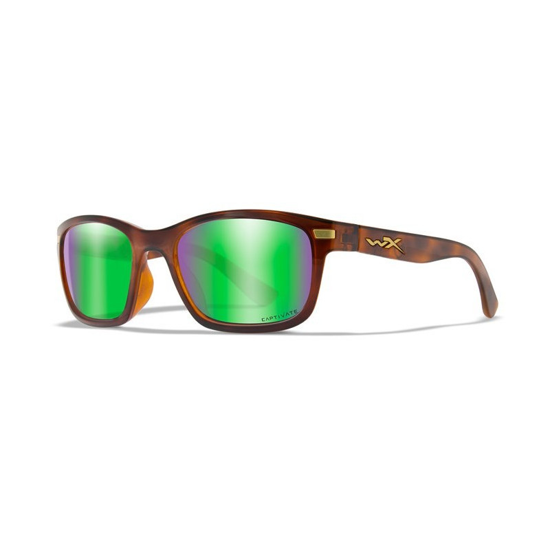 Okulary Wiley X HELIX Captivate Green Mirror Lens Gloss Demi Okulary Wiley X HELIX Captivate Green Mirror Lens Gloss Demi