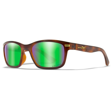Okulary Wiley X HELIX Captivate Green Mirror Lens Gloss Demi Okulary Wiley X HELIX Captivate Green Mirror Lens Gloss Demi