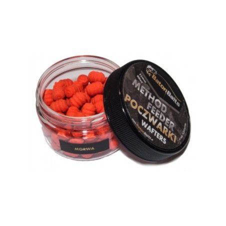 Przynęta Baton Baits Poczwarka Method Feeder Wafters 60ml - 11mm Truskawka Przynęta Baton Baits Poczwarka Method Feeder Wafters 60ml - 11mm Truskawka