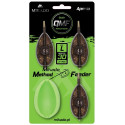 Zestaw Mikado Method Feeder Aperio Q.M.F SYSTEM + foremka - roz.L 3x30g Zestaw Mikado Method Feeder Aperio Q.M.F SYSTEM + foremka - roz.L 3x30g