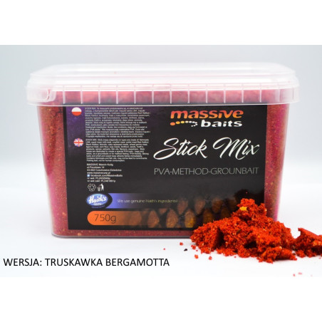 Stick Mix naturalne 750g Massive Baits Stick Mix naturalne 750g Massive Baits
