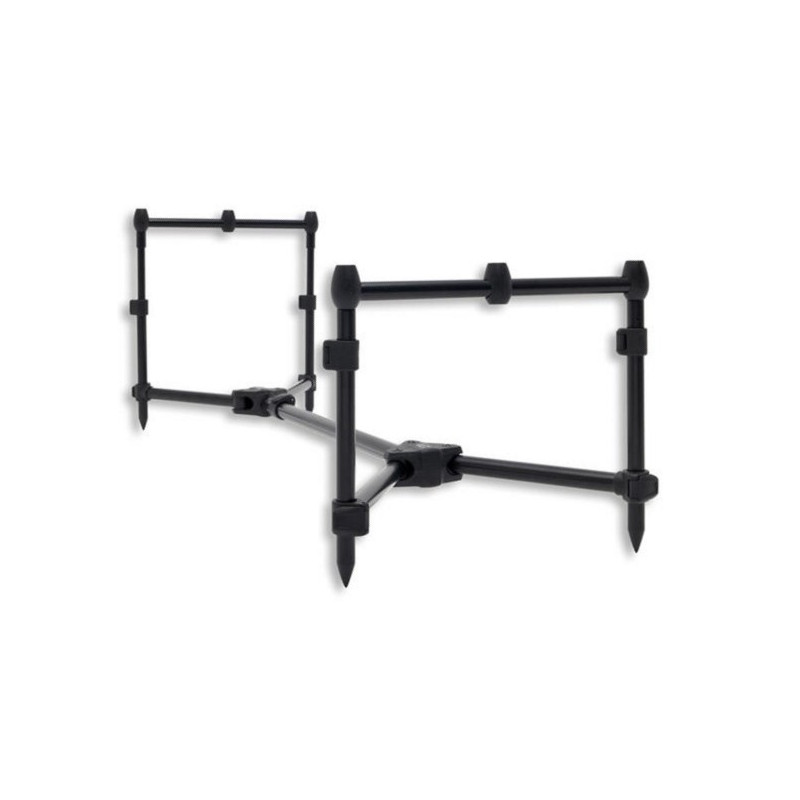 Rod Pod Daiwa niskopoziomowy na 3 wędki Black Widow 18705-200 Rod Pod Daiwa niskopoziomowy na 3 wędki Black Widow 18705-200