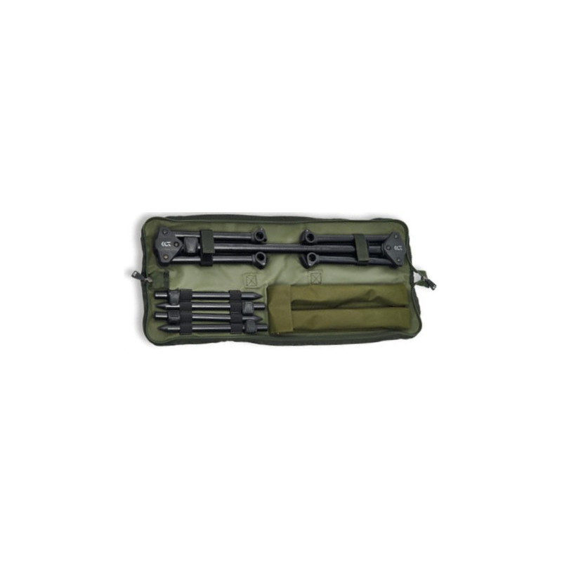Rod Pod Daiwa niskopoziomowy na 3 wędki Black Widow 18705-200 Rod Pod Daiwa niskopoziomowy na 3 wędki Black Widow 18705-200