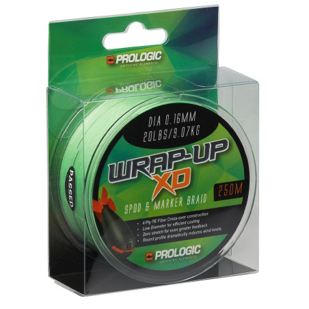 Plecionka Prologic Spod I Marker Wrap-Up XD 25m - 0,16mm 9,07kg Plecionka Prologic Spod I Marker Wrap-Up XD 25m - 0,16mm 9,07kg