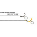 Haczyk Traper bezzadziorowy z przyponem Extreme Ring roz. 8/25 LBS Haczyk Traper bezzadziorowy z przyponem Extreme Ring roz. 8/25 LBS