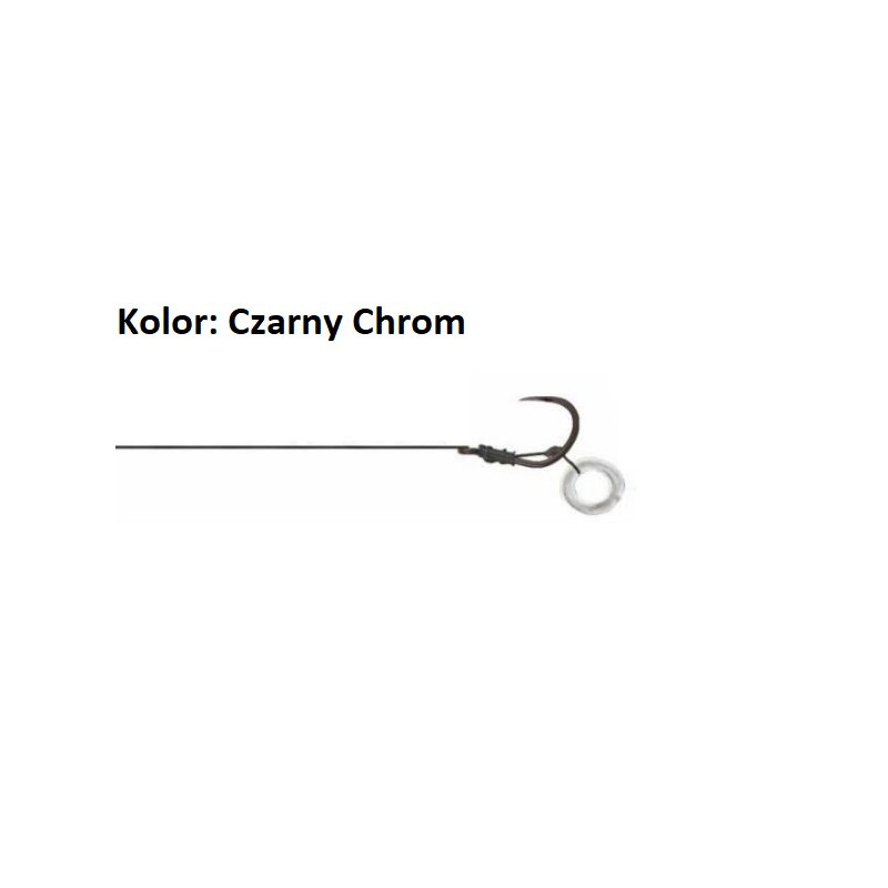 Haczyk Traper bezzadziorowy z przyponem Extreme Ring roz. 8/25 LBS Haczyk Traper bezzadziorowy z przyponem Extreme Ring roz. 8/25 LBS