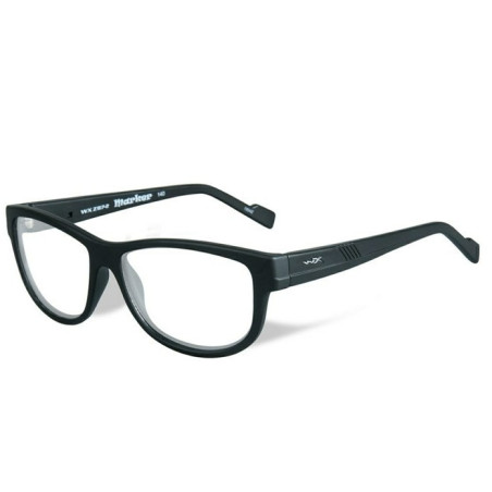 Okulary Wiley X Marker Przeźroczyste z matowo-czarną ramką roz. S Okulary Wiley X Marker Przeźroczyste z matowo-czarną ramką roz. S