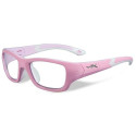 Okulary Wiley X dziecięce Flash Przeźroczyste z różową ramką roz. S Okulary Wiley X dziecięce Flash Przeźroczyste z różową ramką roz. S
