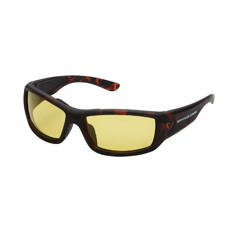 Okulary polaryzacyjne Savage Gear - pływające - żółte Okulary polaryzacyjne Savage Gear - pływające - żółte