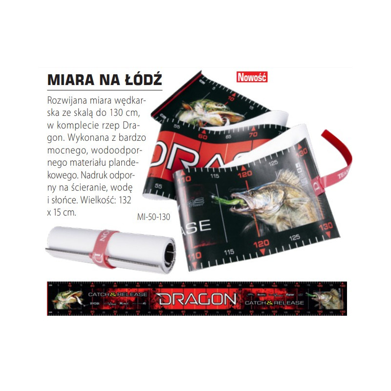 Miara rozwijana z rzepem Dragon Miara rozwijana z rzepem Dragon