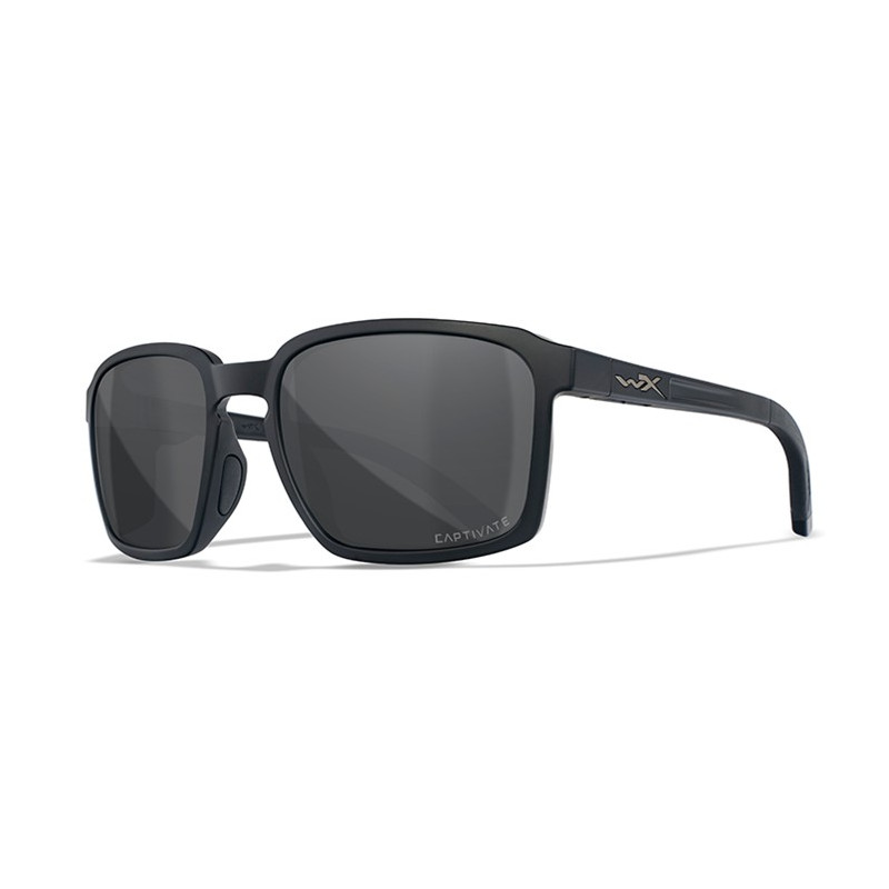 Okulary polaryzacyjne Wiley X Alfa Captivate Szary/Czarny błyszczący roz. m-l Okulary polaryzacyjne Wiley X Alfa Captivate Szary/Czarny błyszczący roz. m-l