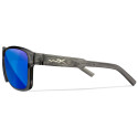 Okulary polaryzacyjne Wiley X Trek Captivate Niebieskie lustro/ Przezroczysty ciemnoszary roz. m-l Okulary polaryzacyjne Wiley X Trek Captivate Niebieskie lustro/ Przezroczysty ciemnoszary roz. m-l