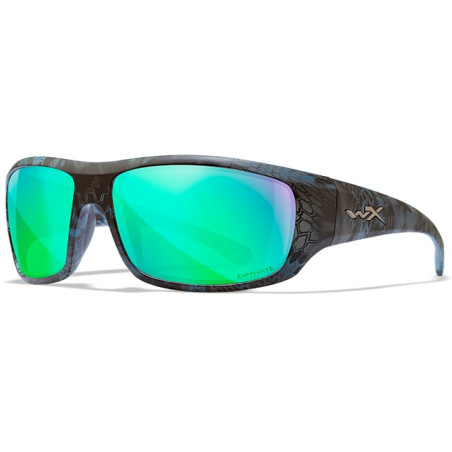 Okulary polaryzacyjne Wiley X Omega Captivate Kryptek Neptune/Zielone Lustro roz. m-l Okulary polaryzacyjne Wiley X Omega Captivate Kryptek Neptune/Zielone Lustro roz. m-l