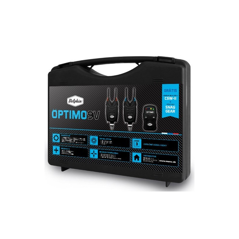 Zestaw Optimo 9V+CSWII+snag 4+1 Delphin Zestaw Optimo 9V+CSWII+snag 4+1 Delphin