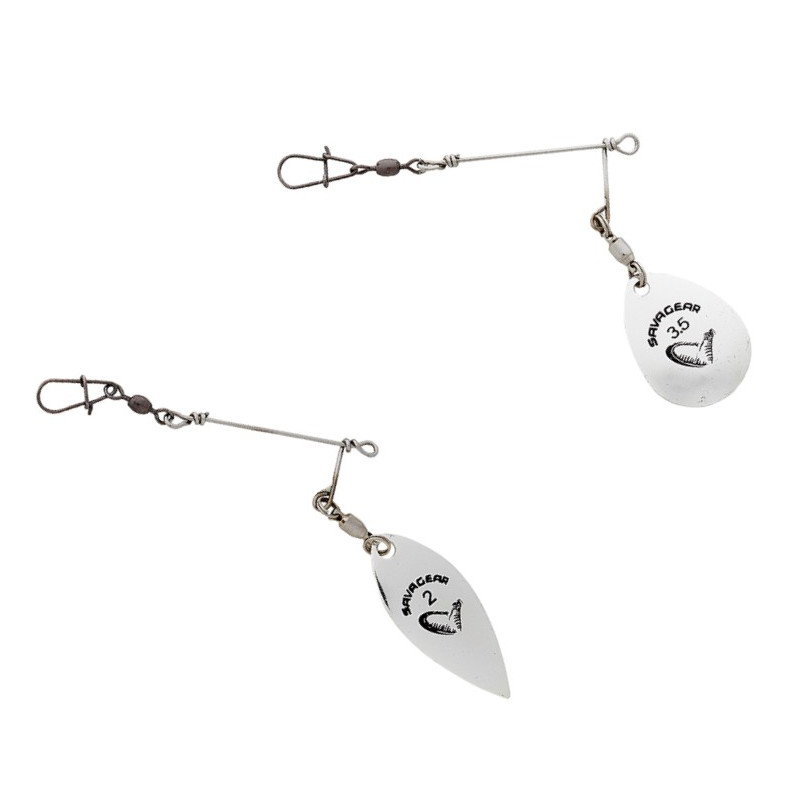 Zestaw Easyon Spinner Bait Srebrny Savage Gear