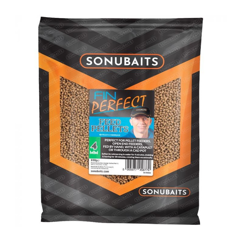 Pellet Sonubaits Fin Perfect Feed 650g - 2mm