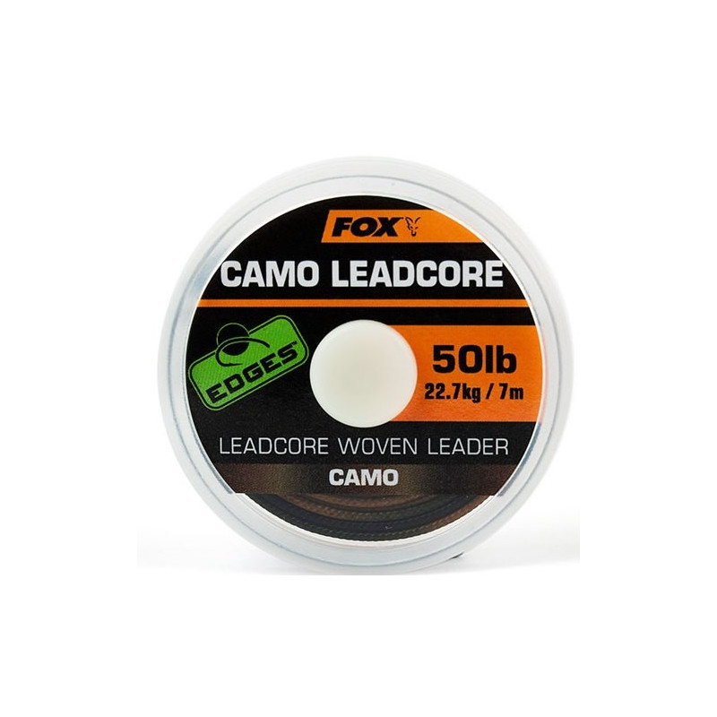 Plecionka FOX Camo Leadcore EDGES 7m - 22,7kg camo Plecionka FOX Camo Leadcore EDGES 7m - 22,7kg camo