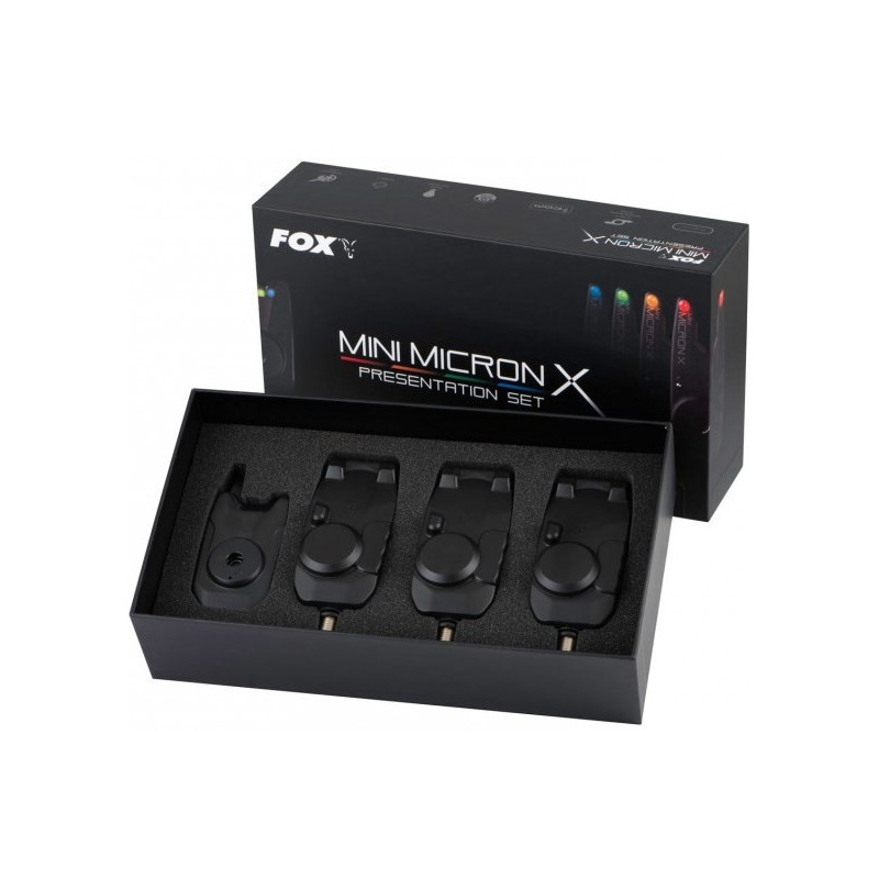 Zestaw sygnalizatorów FOX Mini Micron 2+1 Zestaw sygnalizatorów FOX Mini Micron 2+1