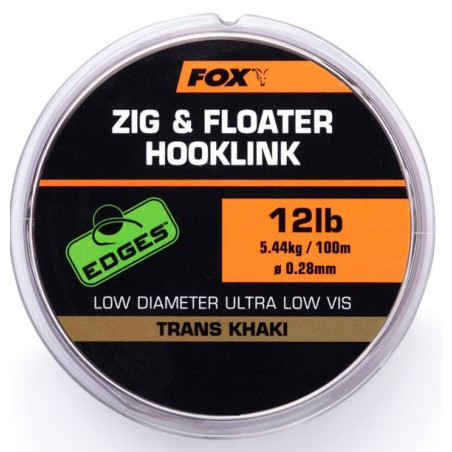 Żyłka FOX Zig & Floater Hooklink Edges