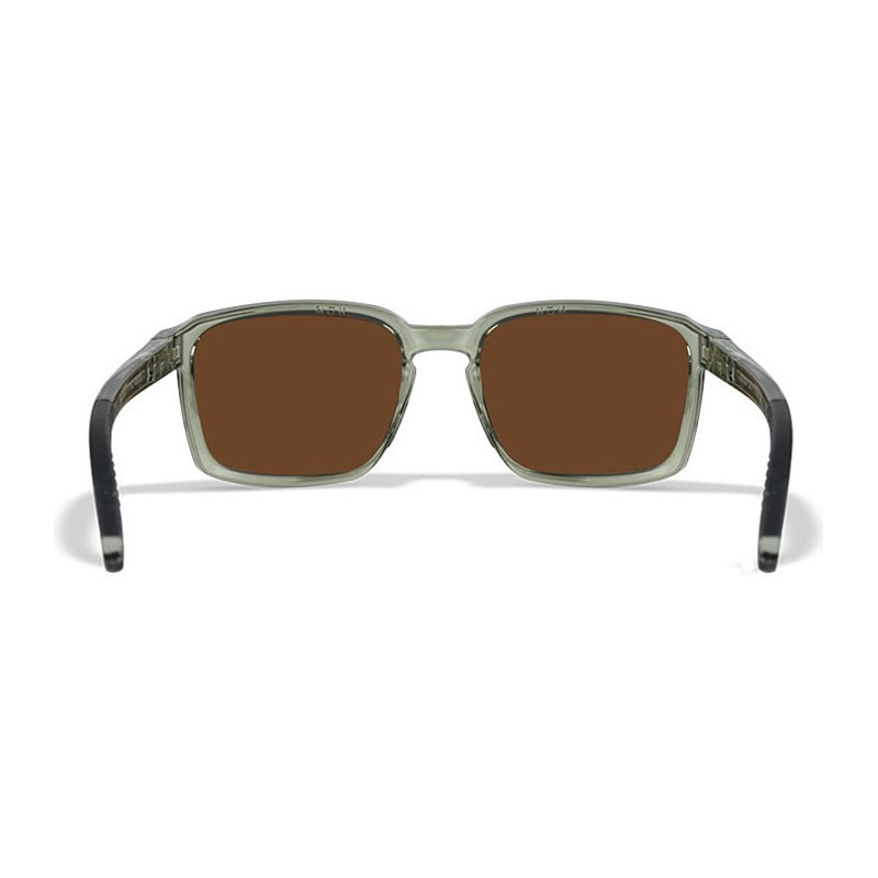 Okulary Polaryzacyjne Wiley X ALFA Captivate Brązowe lustro / Przezroczysty szary roz. m-l Okulary Polaryzacyjne Wiley X ALFA Captivate Brązowe lustro / Przezroczysty szary roz. m-l