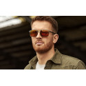 Okulary Polaryzacyjne Wiley X ALFA Captivate Brązowe lustro / Przezroczysty szary roz. m-l Okulary Polaryzacyjne Wiley X ALFA Captivate Brązowe lustro / Przezroczysty szary roz. m-l