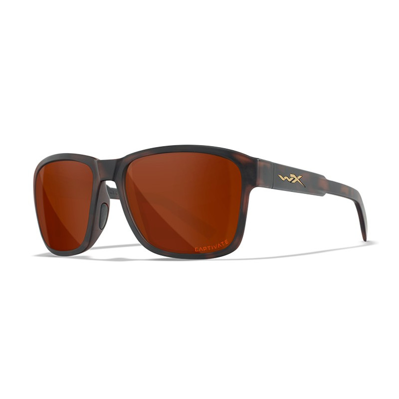 Okulary polaryzacyjne Wiley X Trek Captivate Miedź / Brązowy Mat roz. m-l Okulary polaryzacyjne Wiley X Trek Captivate Miedź / Brązowy Mat roz. m-l