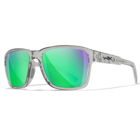 Okulary polaryzacyjne Wiley X Trek Captivate Zielone lustro / Jasnoszary kryształ roz. m-l Okulary polaryzacyjne Wiley X Trek Captivate Zielone lustro / Jasnoszary kryształ roz. m-l