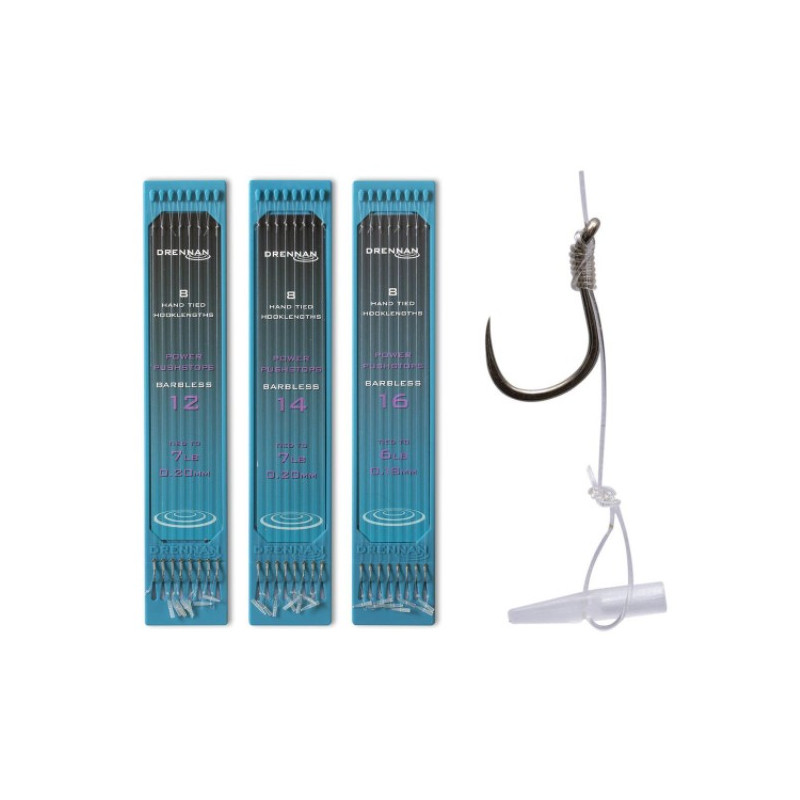 Przypon Drennan Power Pushstop HTN Plate 15 cm hak 12 Przypon Drennan Power Pushstop HTN Plate 15 cm hak 12