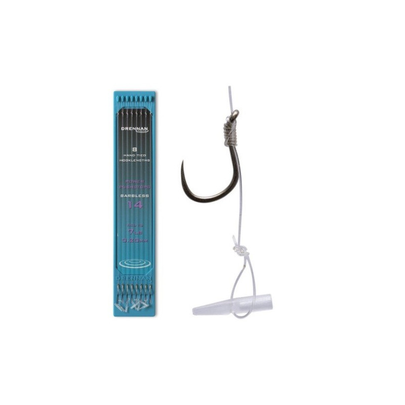 Przypon Drennan Power Pushstop HTN Plate 15 cm hak 14 Przypon Drennan Power Pushstop HTN Plate 15 cm hak 14