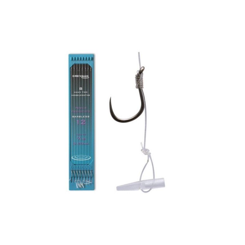 Przypon Drennan Power Pushstop HTN Plate 15 cm hak 16 Przypon Drennan Power Pushstop HTN Plate 15 cm hak 16