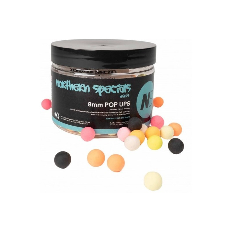 Kulki CC Moore NS1 Pop Ups 8mm - Northern Special Minis Kulki CC Moore NS1 Pop Ups 8mm - Northern Special Minis