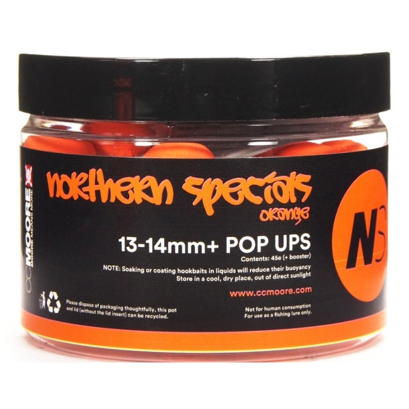 Kulki CC Moore Ns1 Pop Ups 13/14mm - Northern Special Orange