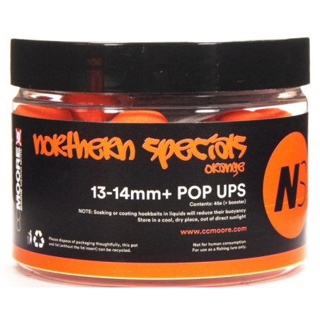 Kulki CC Moore Ns1 Pop Ups 13/14mm - Northern Special Orange Kulki CC Moore Ns1 Pop Ups 13/14mm - Northern Special Orange