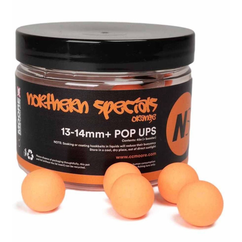 Kulki CC Moore Ns1 Pop Ups 13/14mm - Northern Special Orange