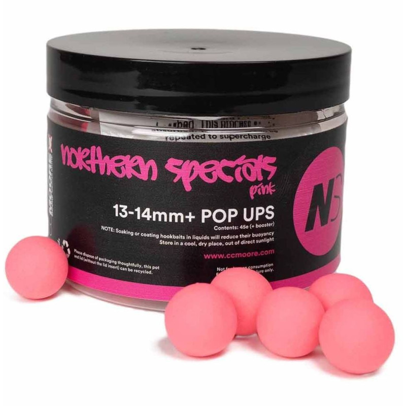 Kulki CC Moore NS1+ Pop Ups 13/14mm - Northern Special Pink Kulki CC Moore NS1+ Pop Ups 13/14mm - Northern Special Pink