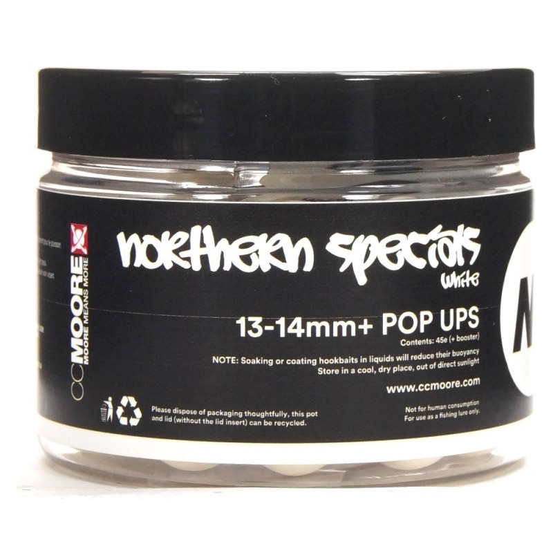 Kulki CC Moore NS1 Pop Ups 13/14mm - Northern Special White