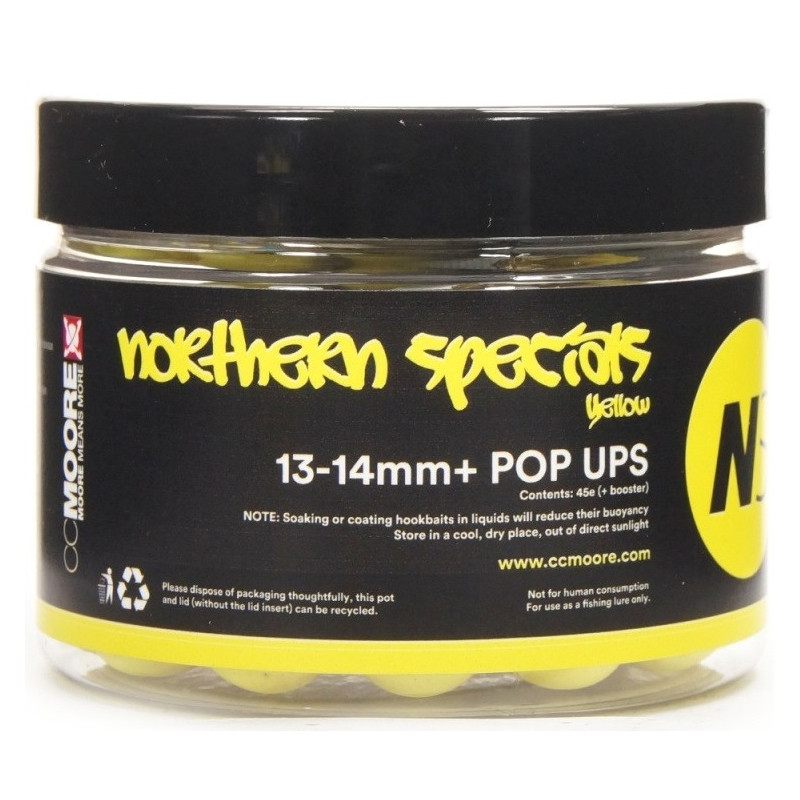 Kulki CC Moore NS1 Pop Ups 13/14mm - Northern Special Yellow