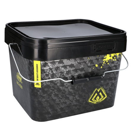 Wiadro Mikado kwadratowe 10 L AMC-041-10 / 25 x 29 x 21 cm Wiadro Mikado kwadratowe 10 L AMC-041-10 / 25 x 29 x 21 cm