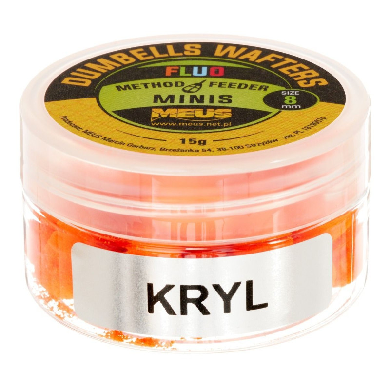 Kulki Meus hakowe Dumbells Fluo Wafters MINIS 15g / 8mm